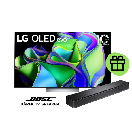 LG OLED55C31 + Bose TV Speaker
