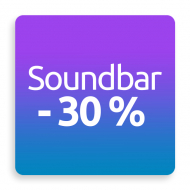 SOUNDBAR -30 %