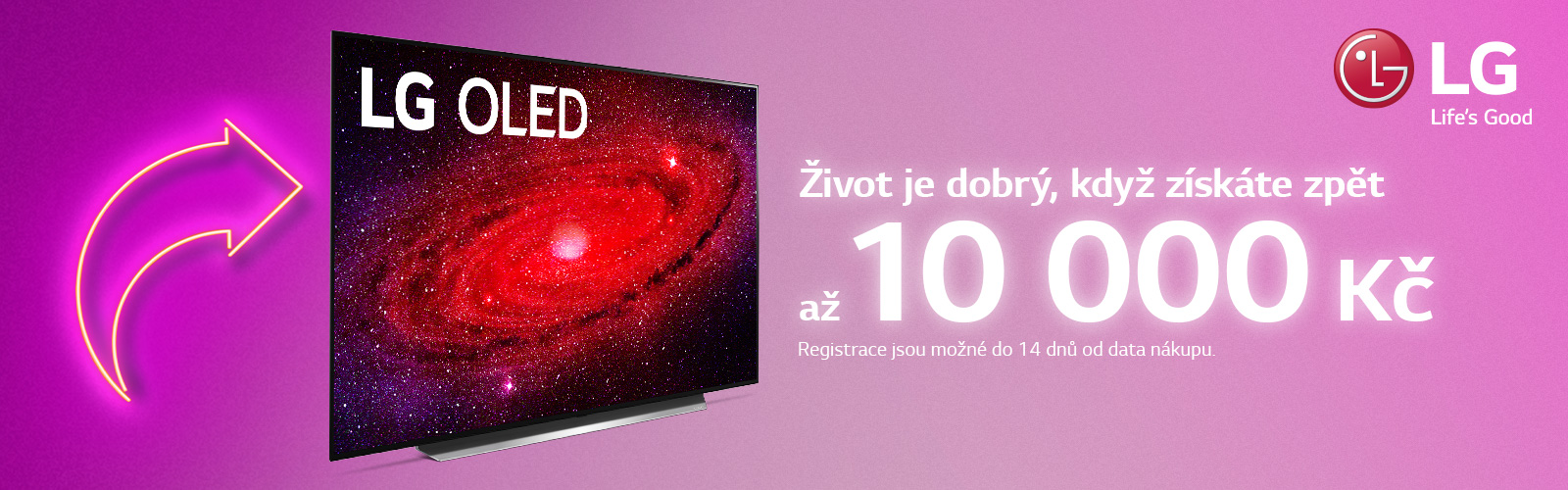 LG OLED CASHBACK Lgstore.cz